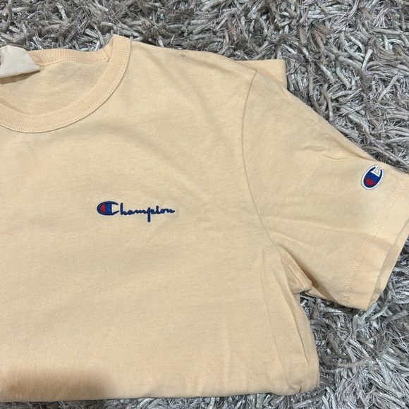 Champion Tan Unisex Tee. Size Adult S. - Picture 3 of 4